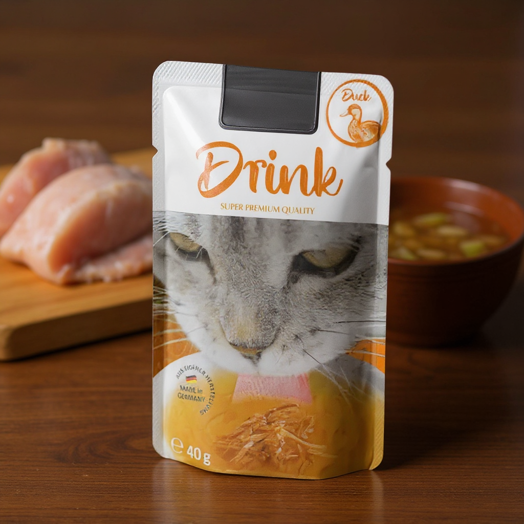 Drink all'ANATRA per un’adeguata idratazione del tuo gatto