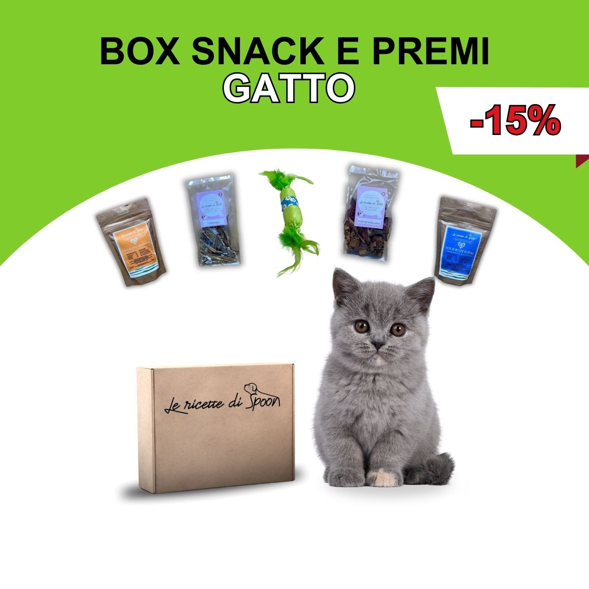 Box Snack e Premi - Gatto