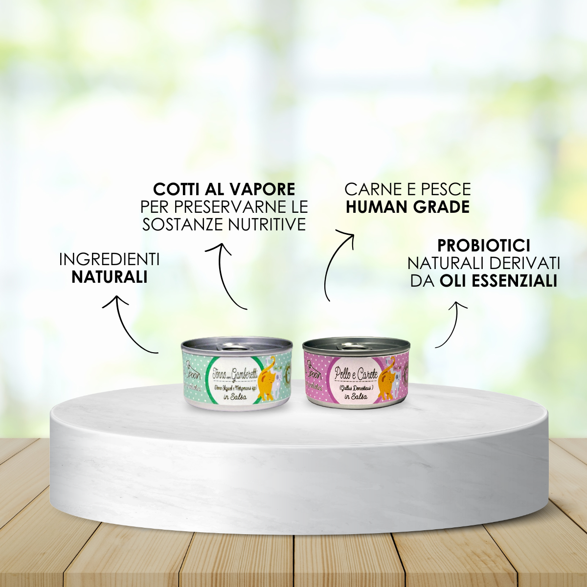 Box Degustazione Gatto Base - 2 lattine di umido, 3 sacchetti di crocchette e 2 drink