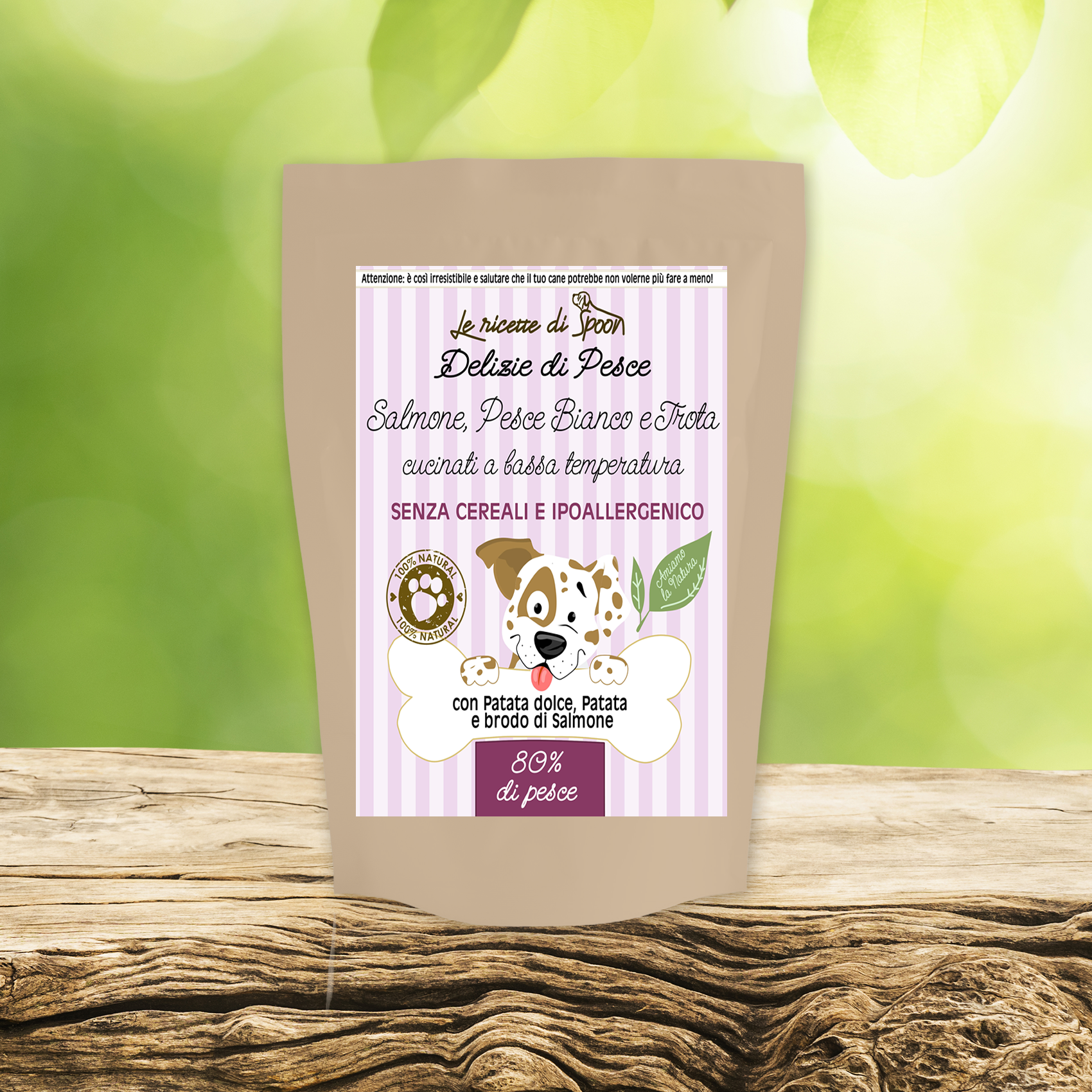 Premio Addestramento per Cani 80% Pesce Grain Free