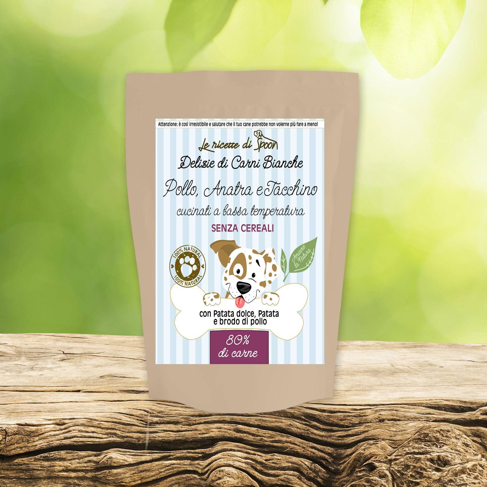 Premio Addestramento per Cani 80% Carni Bianche Grain Free