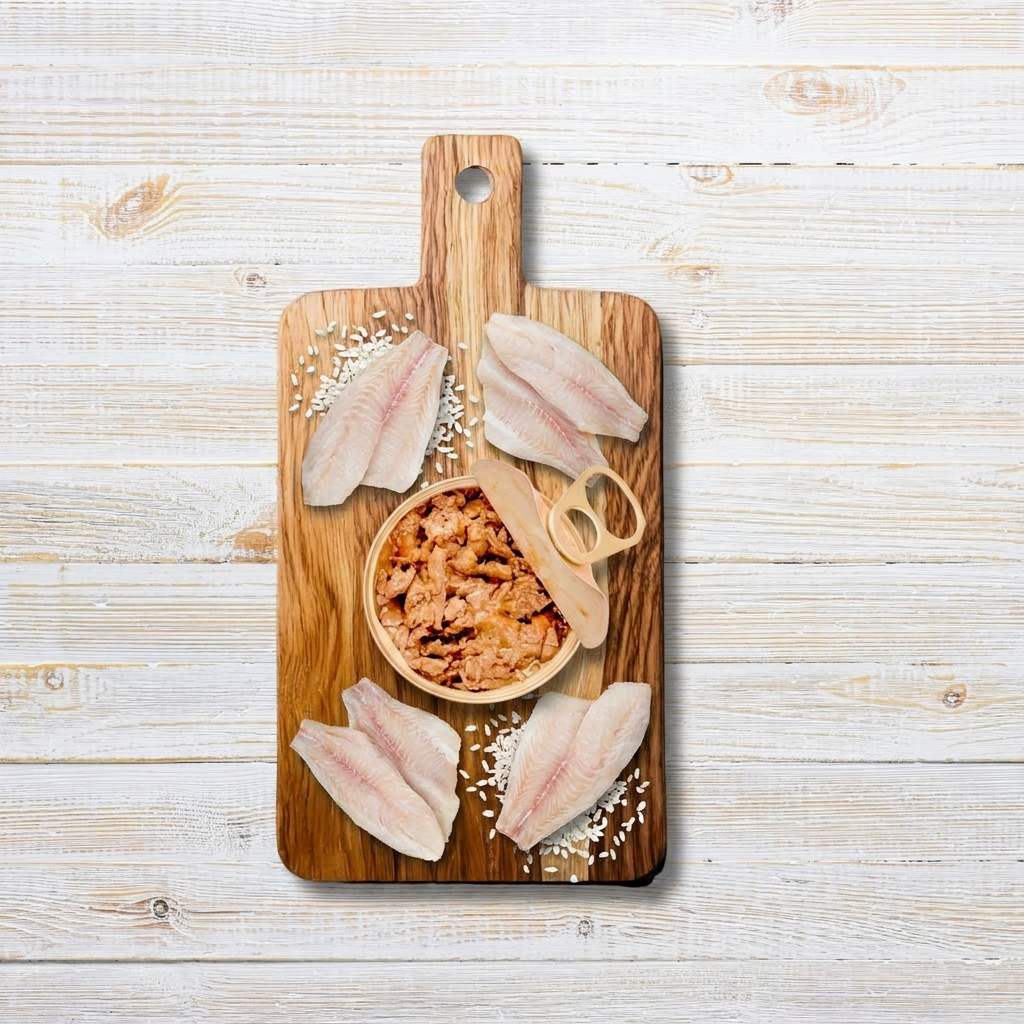 Le Ricette Semplici | Umido Naturale - Tonno del Golfo di Thailandia, acqua di cottura ed un pizzico di riso, cotti al vapore in vasetto 70 g