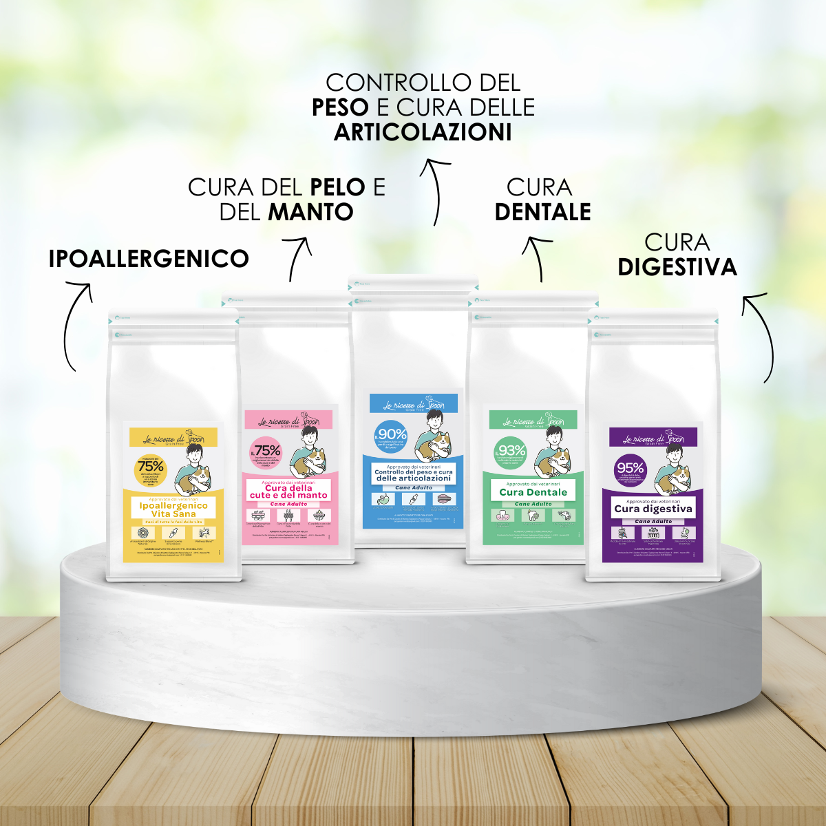 VetCare crocchette cane - Dieta ipoallergenica "Vita Sana"