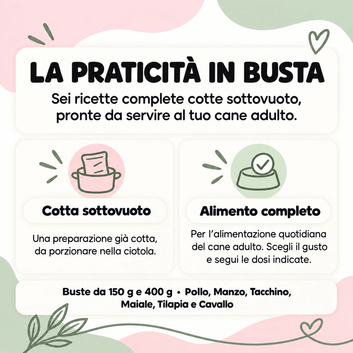 La BARF in busta – Metodo e praticità