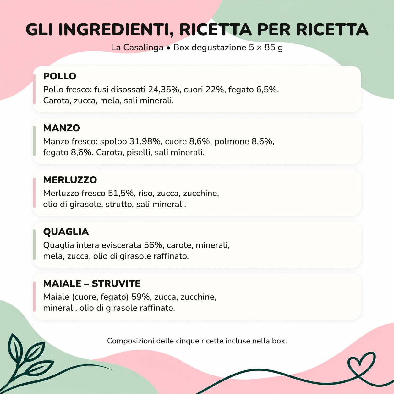 box la casalinga gatto composizione 5 ricette