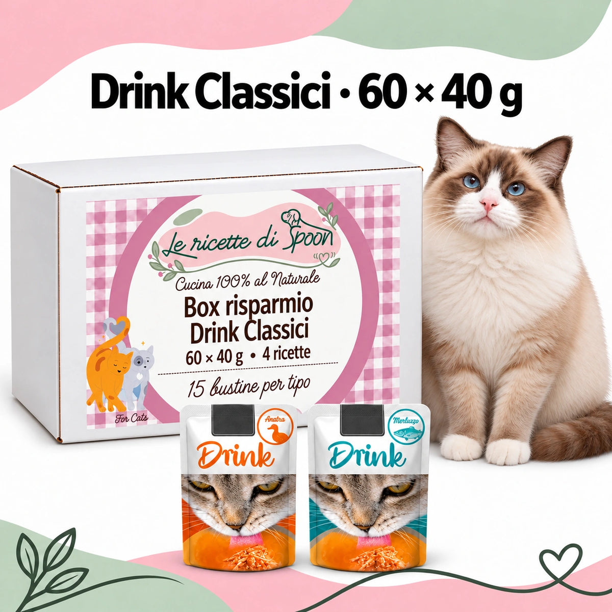 Box Risparmio Drink Classici — 60 × 40 g — copertina