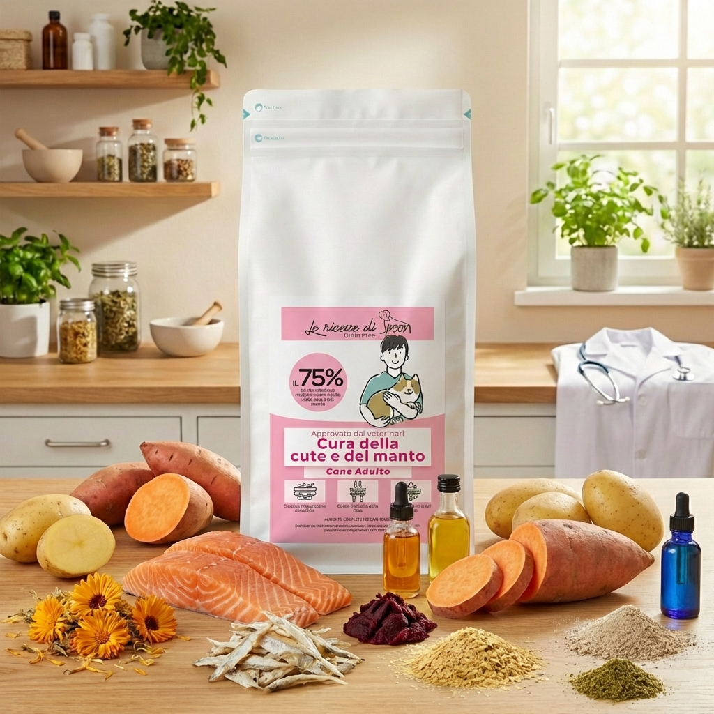 VetCare crocchette cane - Cura della cute e del pelo