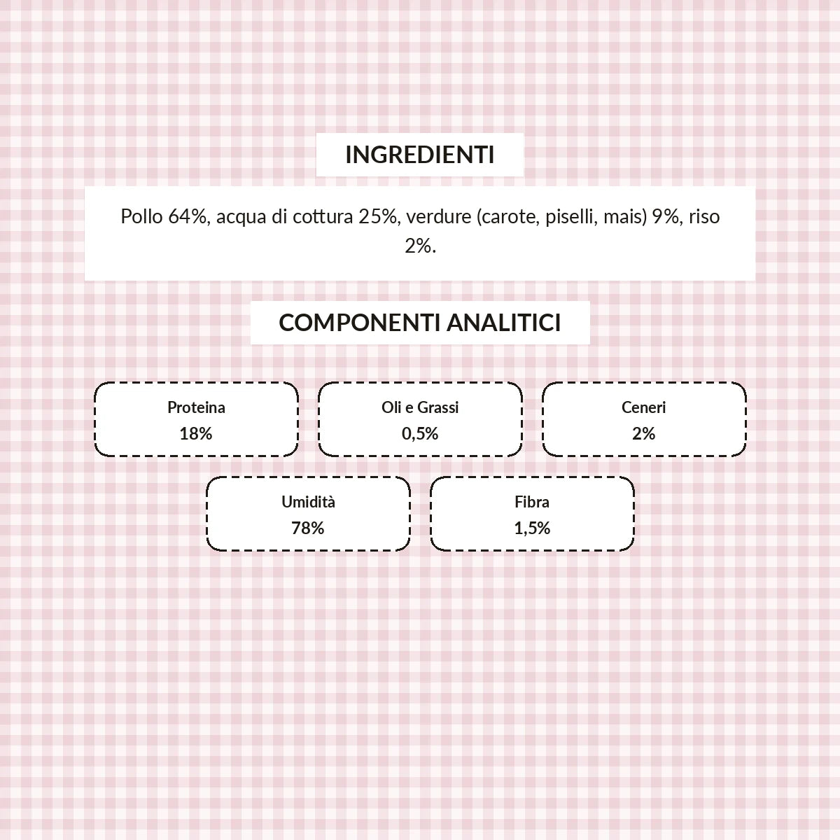 Le Ricette Semplici | Umido Naturale | Tenero Polletto con Carote e Piselli, acqua di cottura ed un pizzico di riso, cotti al vapore in lattina 70 g