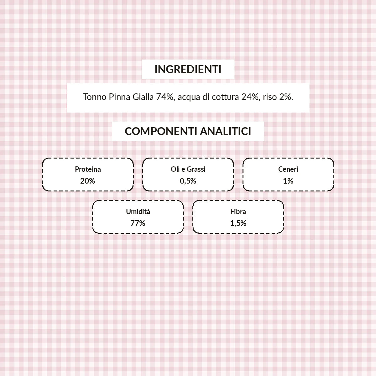 Le Ricette Semplici | Umido Naturale - Tonno Selvaggio Pinna Gialla, acqua di cottura ed un pizzico di riso, cotti al vapore in lattina 70 g