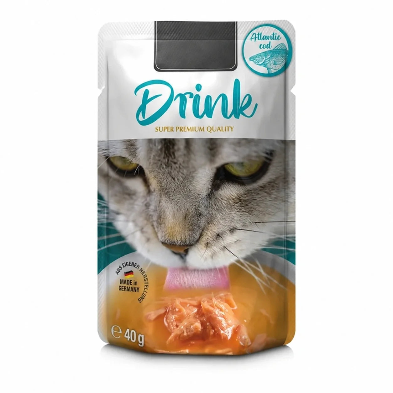 Drink Merluzzo gatto – sfondo bianco