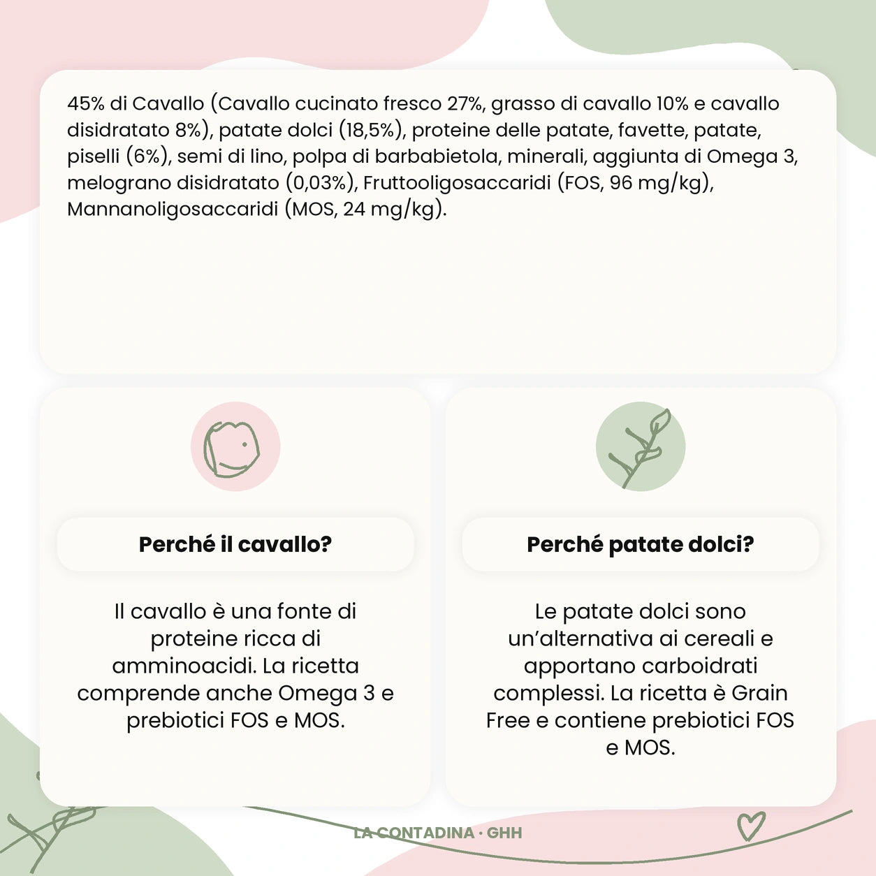 La Contadina - Cavallo - Adulto · taglia media/grande - ingredienti e benefici