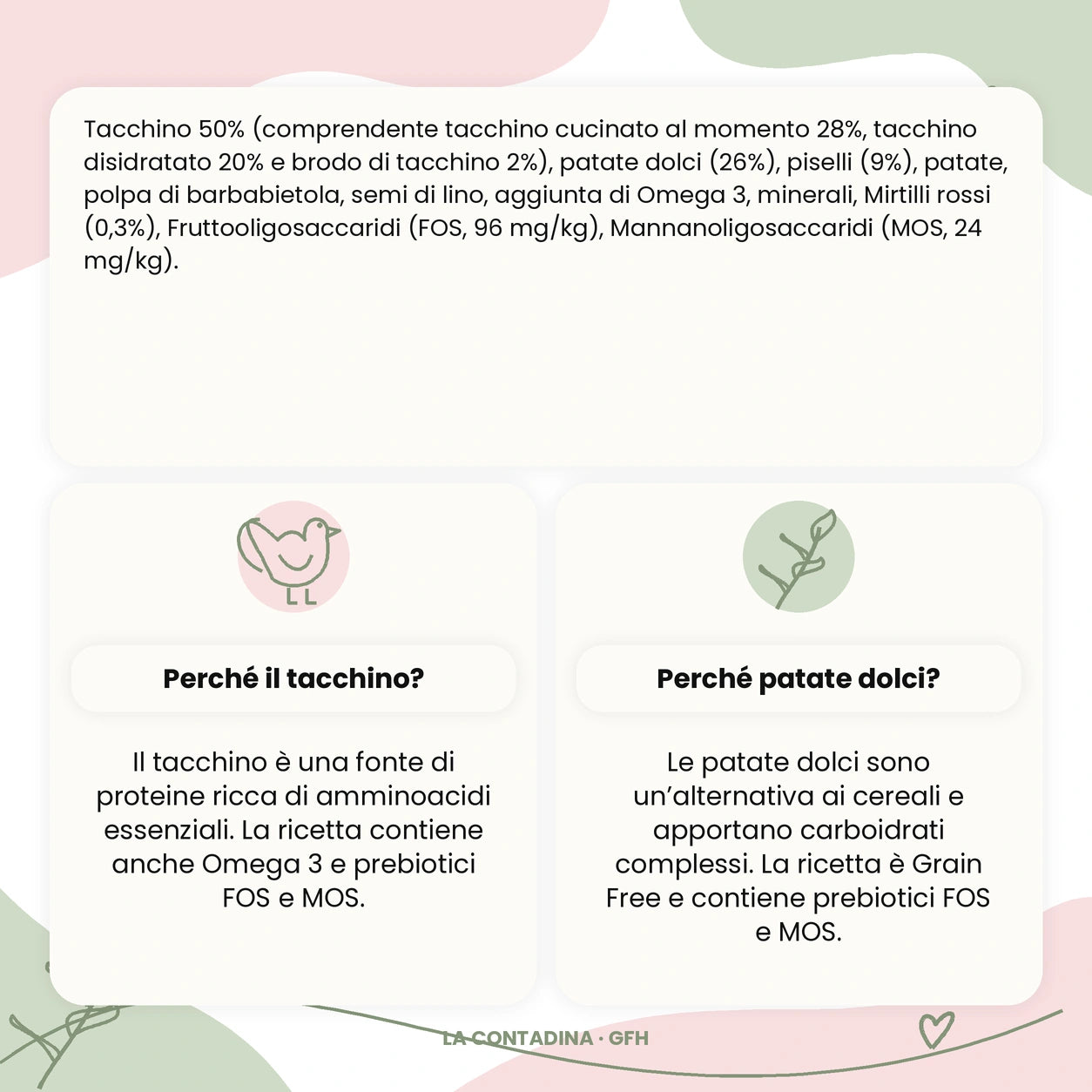Le Ricette di Spoon - La Contadina Tacchino - Adulto · taglia media/grande - ingredienti benefici