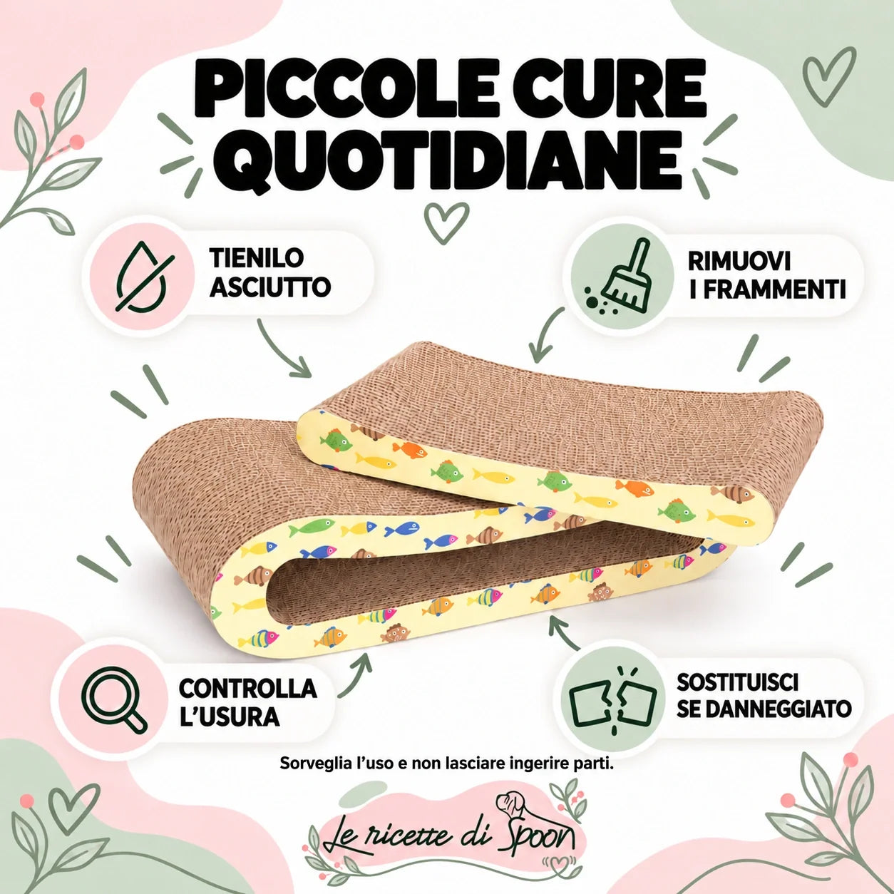 Uso e cura del tiragraffi
