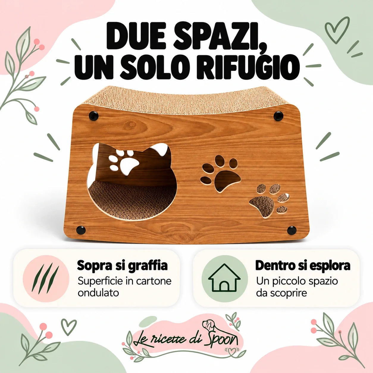 Tiragraffi rifugio — due spazi da scoprire