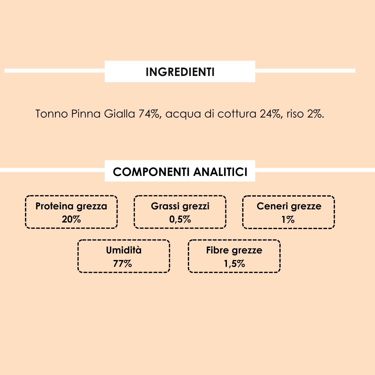 Le Ricette Semplici | Umido Naturale - Tonno Selvaggio Pinna Gialla, acqua di cottura ed un pizzico di riso, cotti al vapore in vasetto 70 g