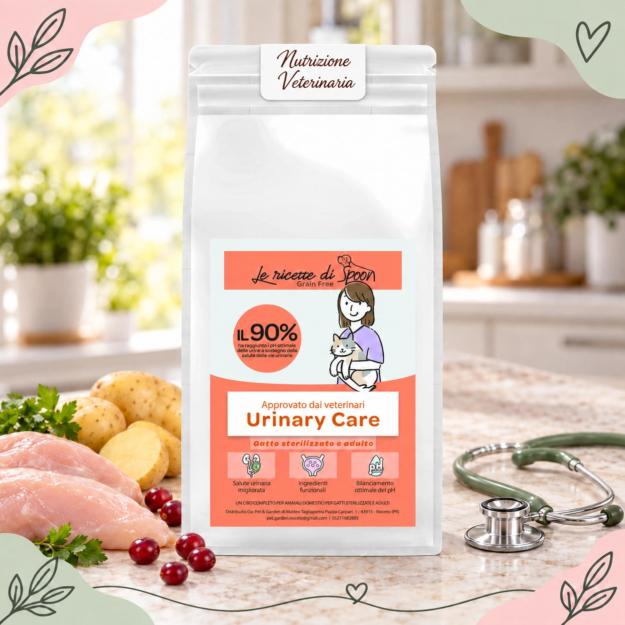Nutrizione Veterinaria gatto – Urinary Care: ambientata