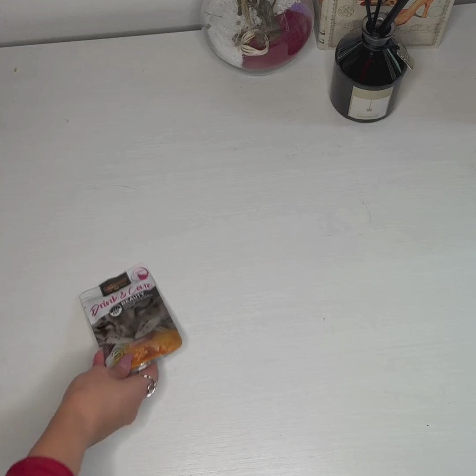 Box degustazione Tutti i Drink (14x40gr) per un’adeguata idratazione del tuo gatto