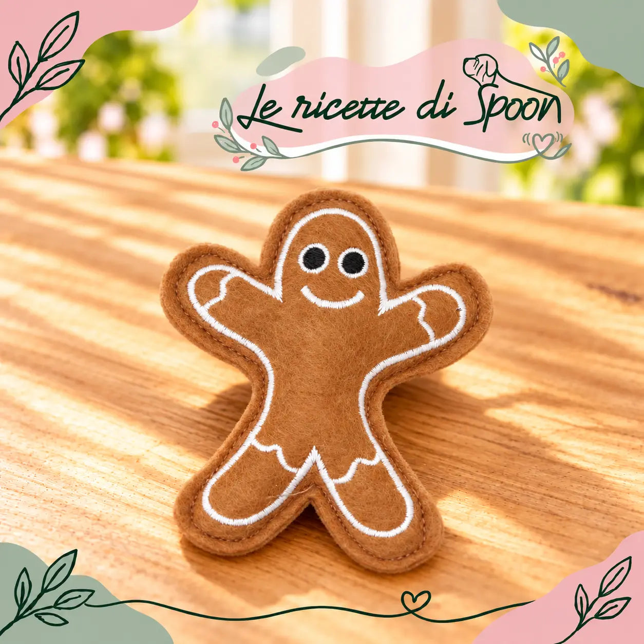 Omino di feltro con erba gatta — copertina Le Ricette di Spoon