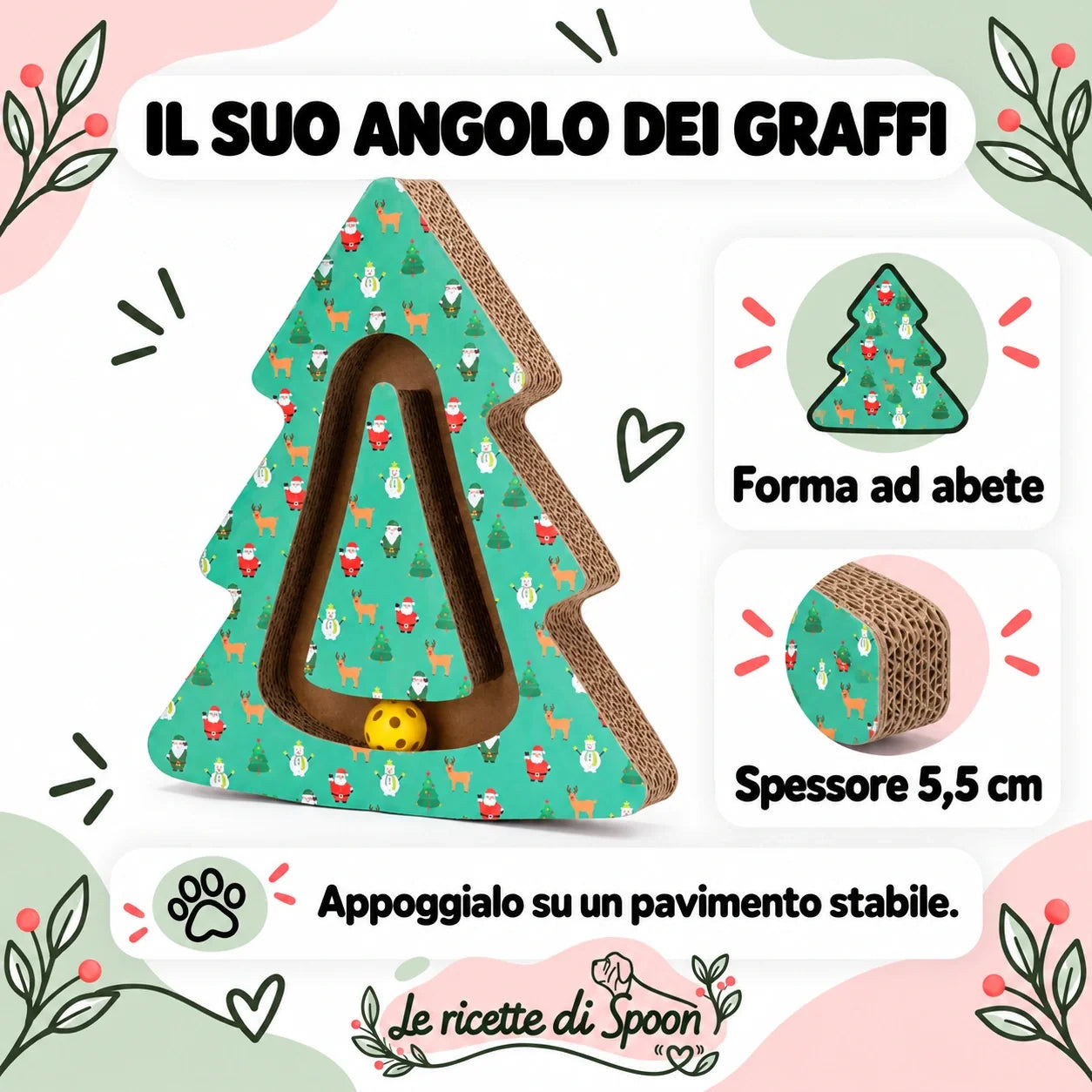 Abete — forma e spessore 5,5 cm