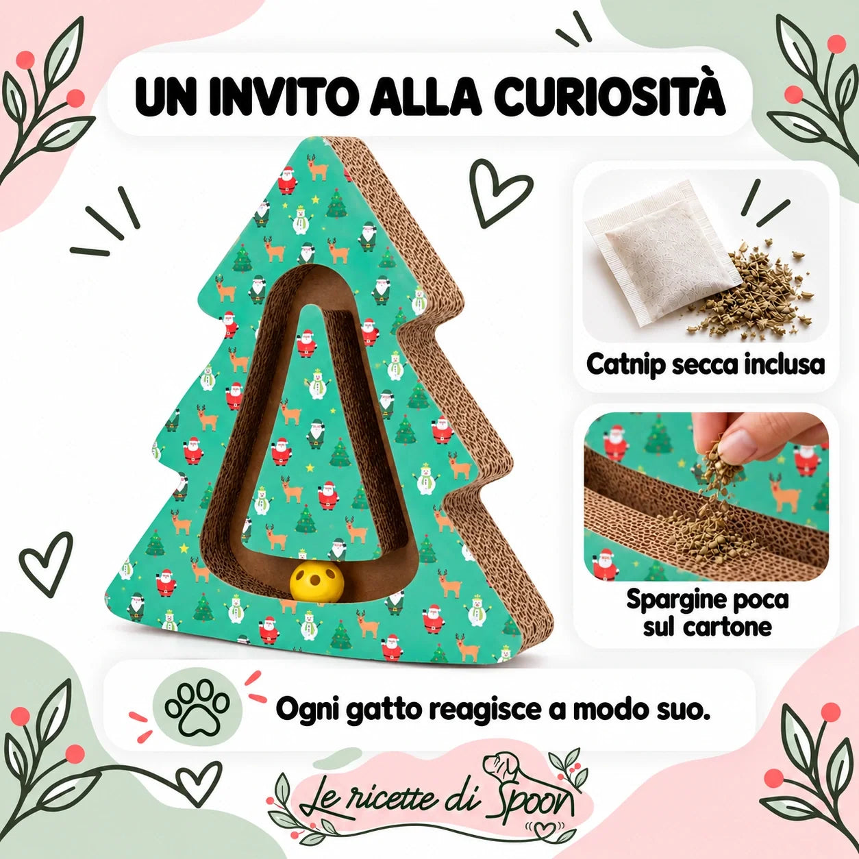 Abete — catnip secca inclusa
