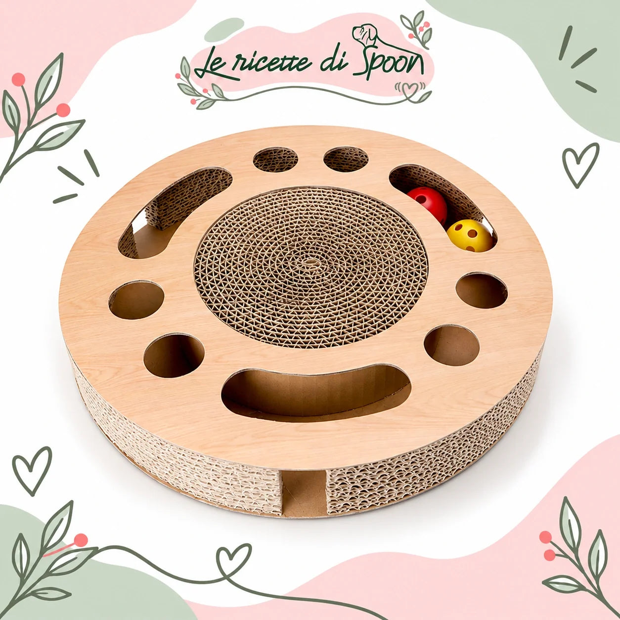 Girotondo 2 in 1 con palline e catnip — Le Ricette di Spoon