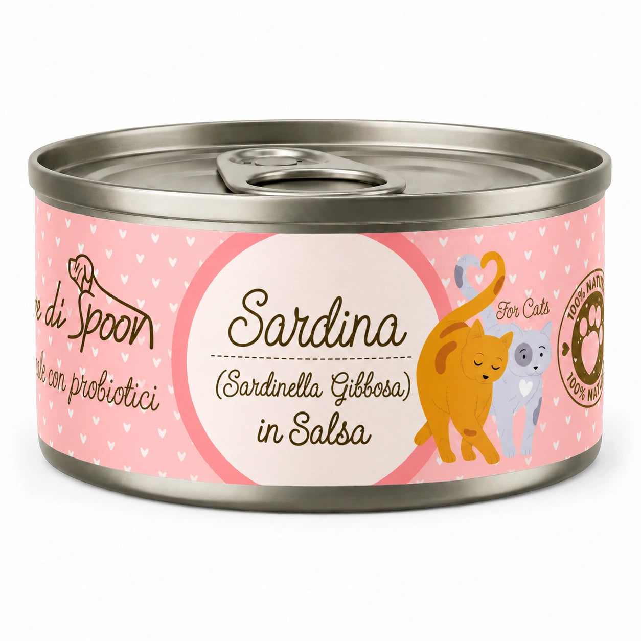 Straccetti gatto SARDINA 85 g - sfondo bianco