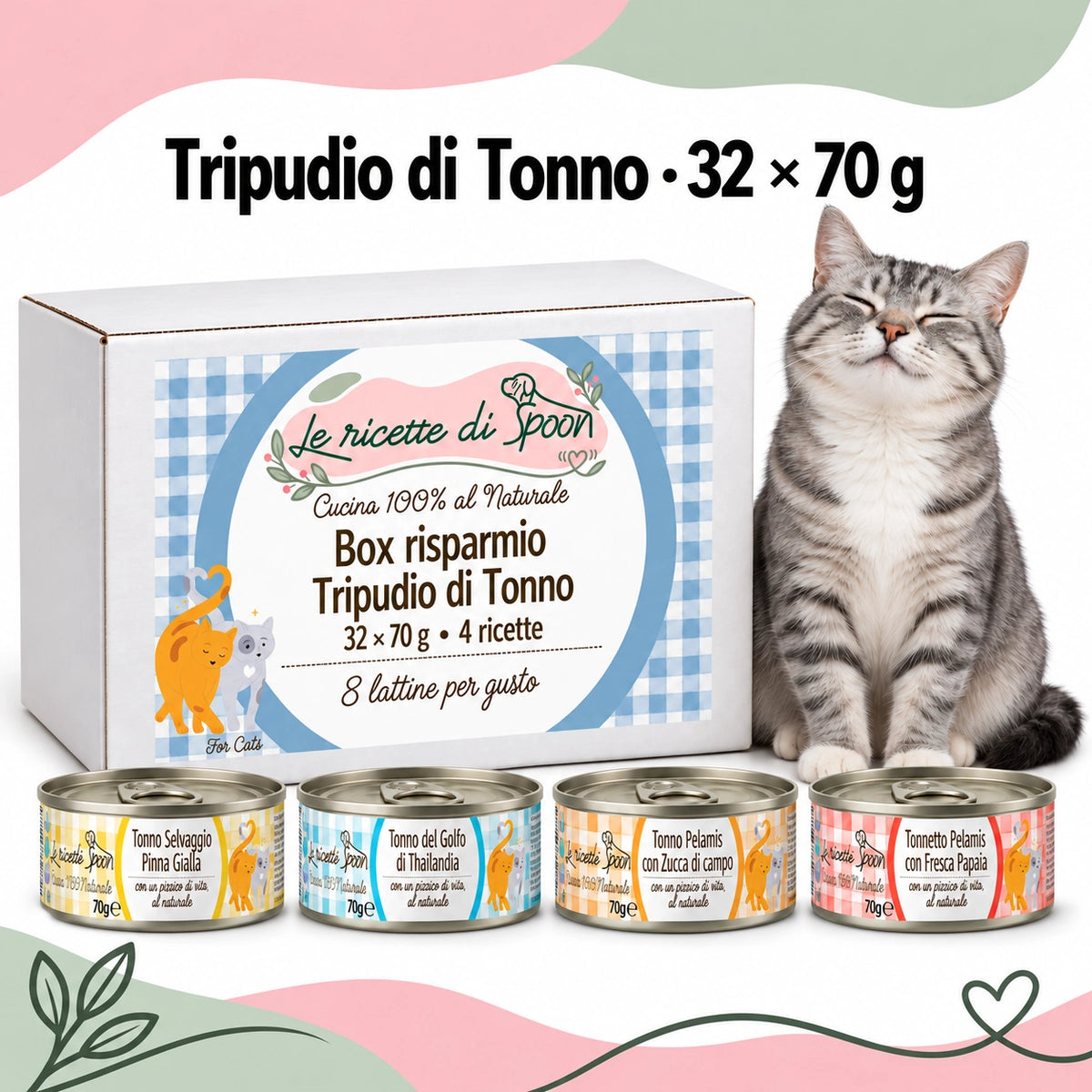 Tripudio di Tonno 32 lattine — 01-copertina