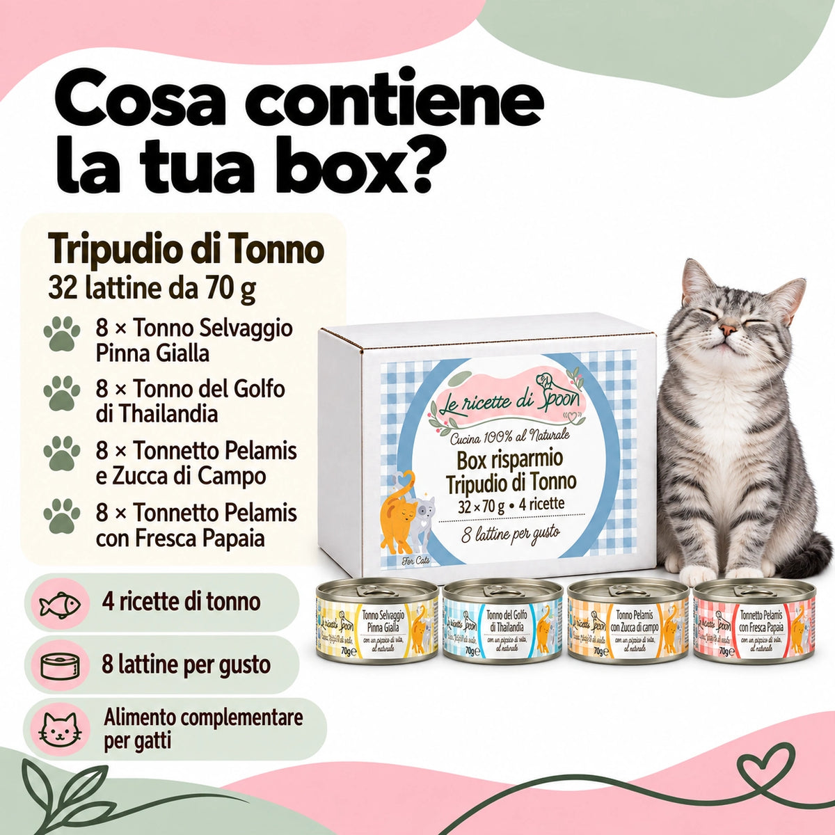 Tripudio di Tonno 32 lattine — 02-contenuto