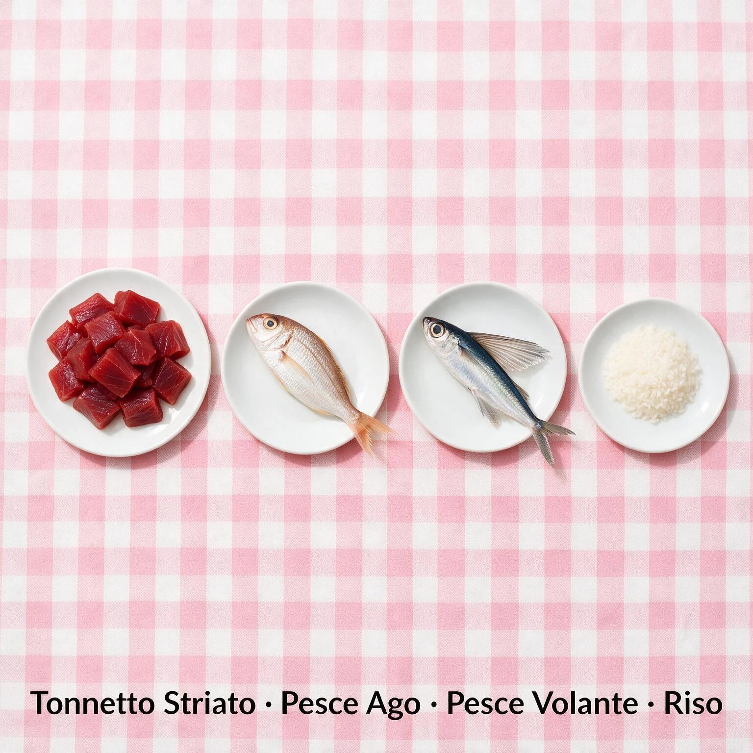 Le Ricette Semplici | Umido Naturale | Tonnetto Pelamis e Delizie di Surimi, acqua di cottura ed un pizzico di riso, cotti al vapore in lattina 70 g