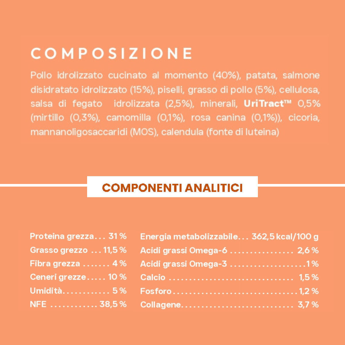 VetCare crocchette gatto - Urinary care, gatto sterilizzato e adulto