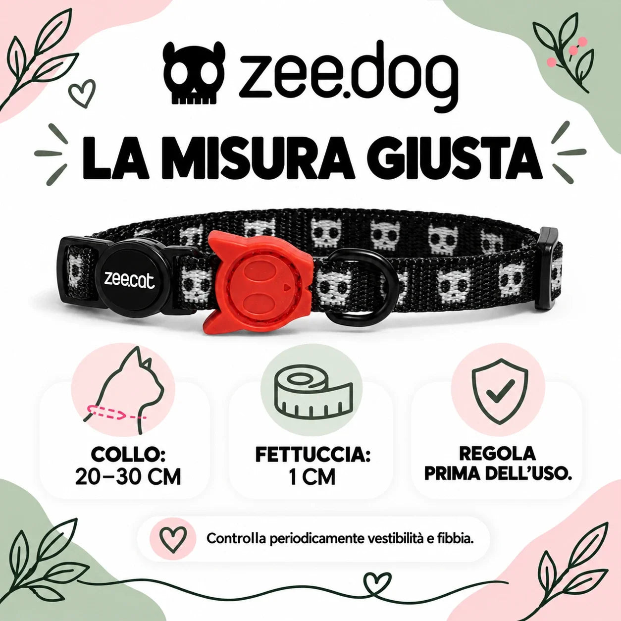 Zee.Dog Skull 2.0 — guida alle misure