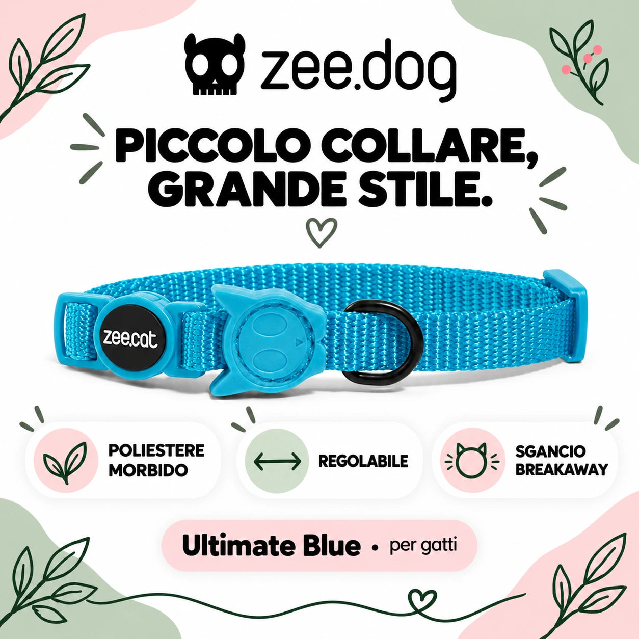 Zee.Dog Ultimate Blue — materiale e caratteristiche